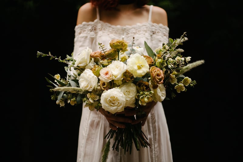 Bride in a Modern Dress